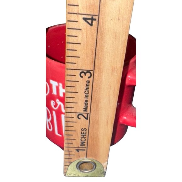 Set Of 3 Mini Ceramic Coffee Mugs With Fun Quotes 6 oz - Picture 5 of 5